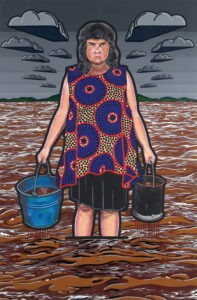 ‘i can’t think of a more timely painting’: blak douglas’s moby dickens is a deserving winner of the 2022 archibald prize