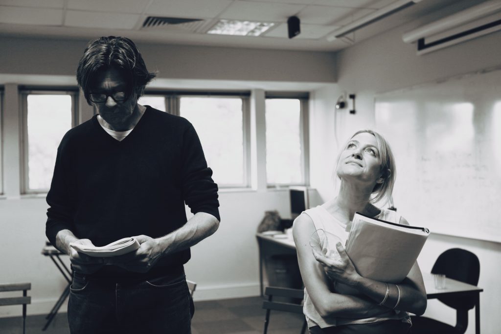 latest enews: inside rehearsals with the joneses l final days of rules for living