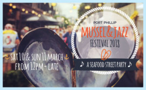 Join Us At The Port Phillip Mussel & Jazz Festival Next Weekend 