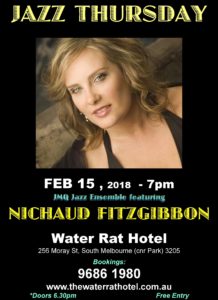 Nichaud Fitzgibbon Features With Jmq At The Water Rat Hotel ,today, Feb 15 At 7pm. All Welcome :-)