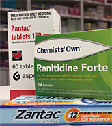 weekly dose: ranitidine, the heartburn medicine being recalled because of cancer-causing contamination