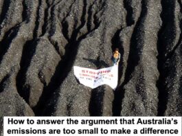 Answering the argument our emissions are too small to worry header