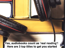 Audio books count as real reading header