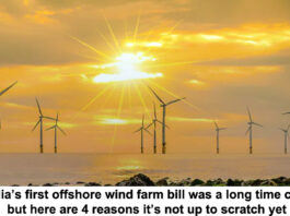Australia s first off shore windfarm header