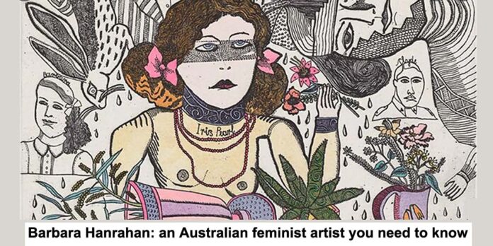 Barbara hanrahan Australian artist header