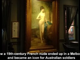 Chloe how a th century French nude ended up in a Melbourne pub – and became an icon for Australian soldiers