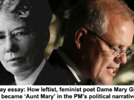 Friday essay How leftist feminist poet Dame Mary Gilmore became ‘Aunt Mary in the PMs political narrative
