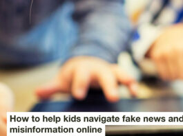 How to help kids navigate fake news Heading