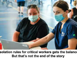 Latest isolation rules for critical workers