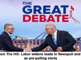 View from The Hill Labor widens leads in Newspoll and Ipsos as pre polling starts