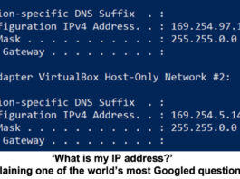 What is my IP address header
