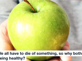 Why bother being healthy Heading
