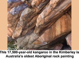 australia s oldest aboriginal rock painting header